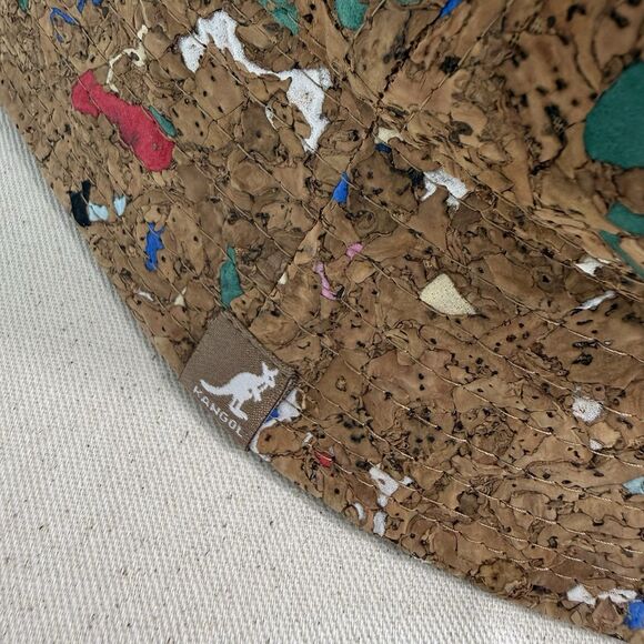 Kangol Cork Bucket Hat Tan Multicolor Size Large Unisex - Picture 7 of 9